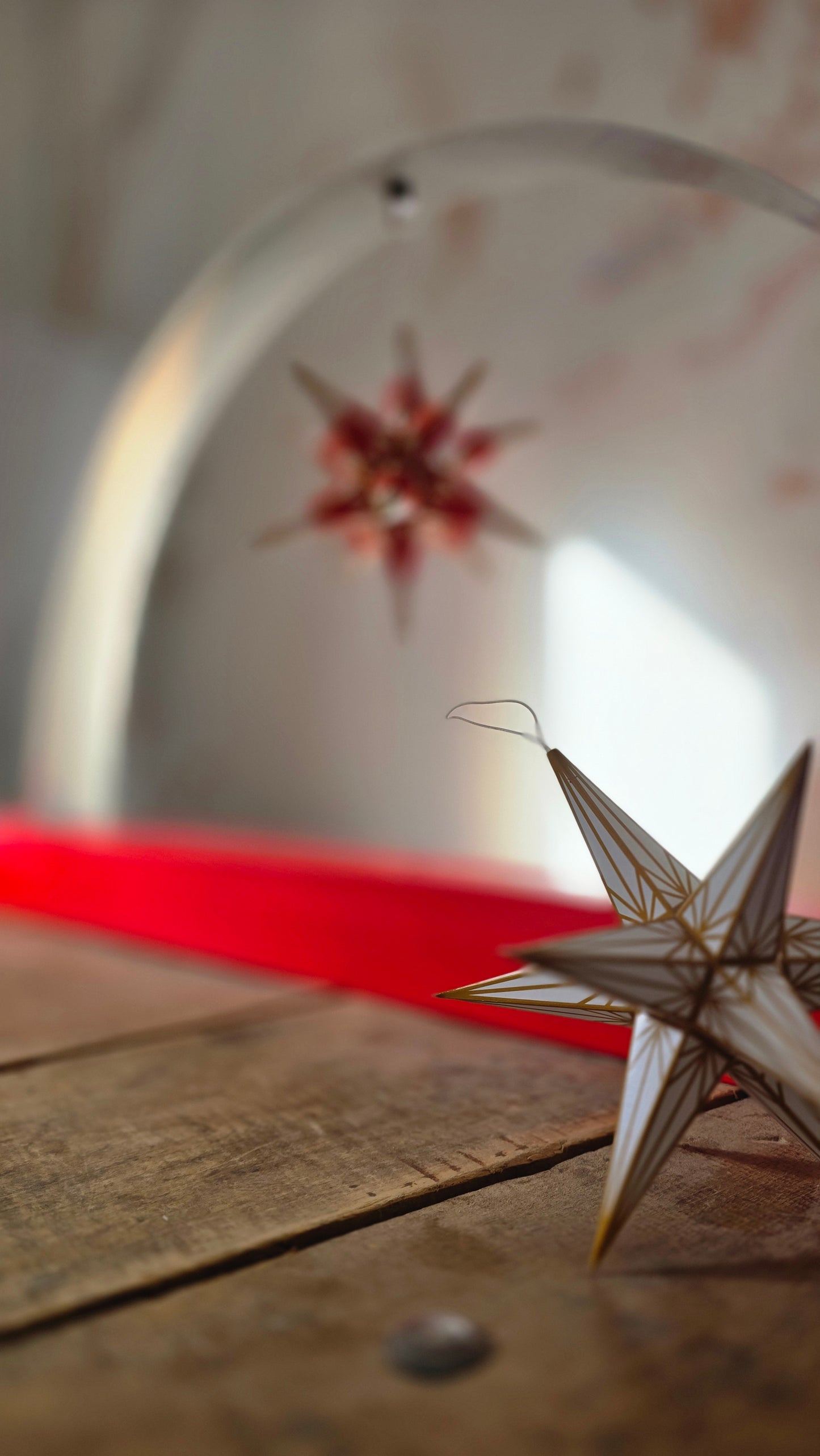 Spannungsbogen (Schwibbogen) im Set mit Original Haßlauer Weihnachtsstern