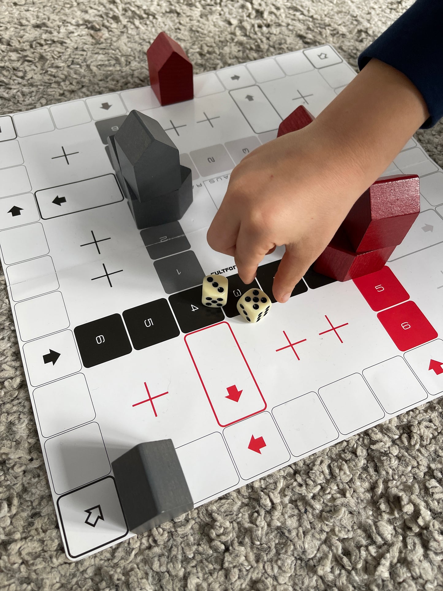 Lichtelhausen | la corona dell'Avvento Calendario dell'Avvento con le case