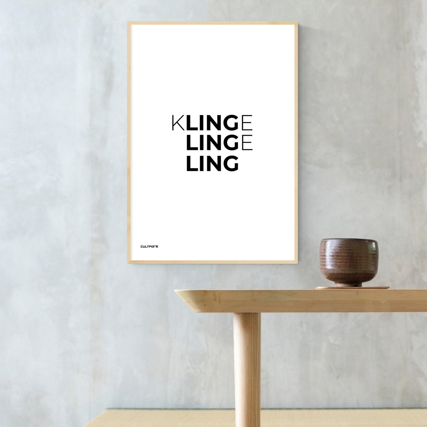 Grafik | Poster "Klingelingeling" Download