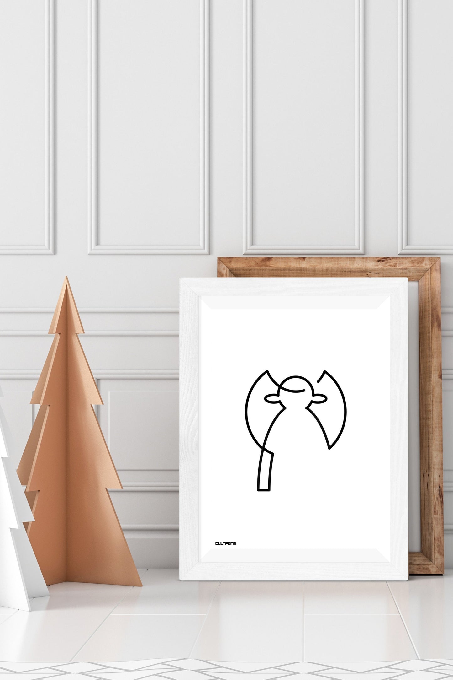 Grafica "Angel Line Black" Scarica