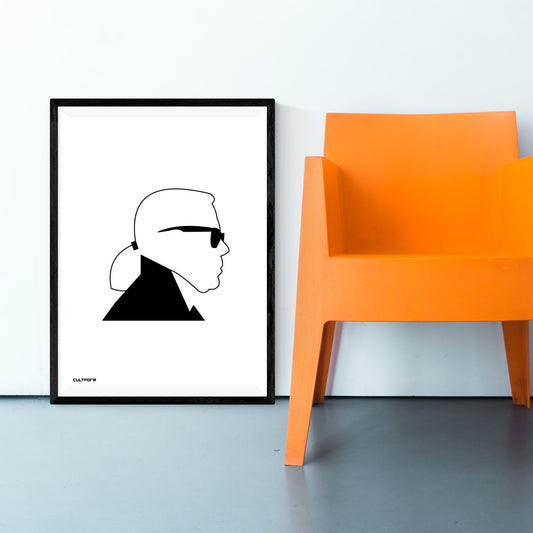 Scarica la grafica "Karl Black and White"