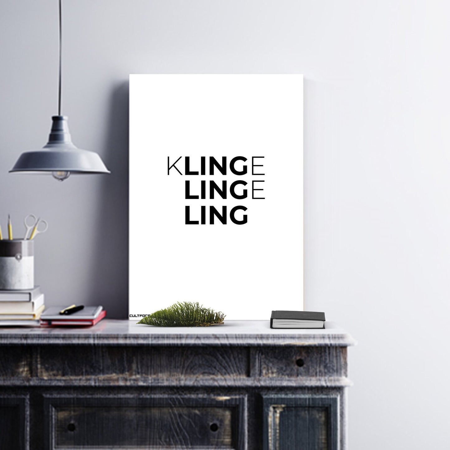 Grafik | Poster "Klingelingeling" Download