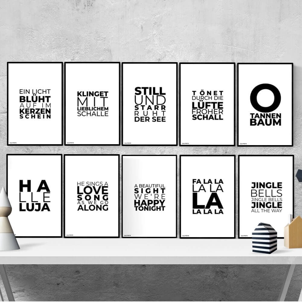 Druckgrafik | Poster "O Tannenbaum"