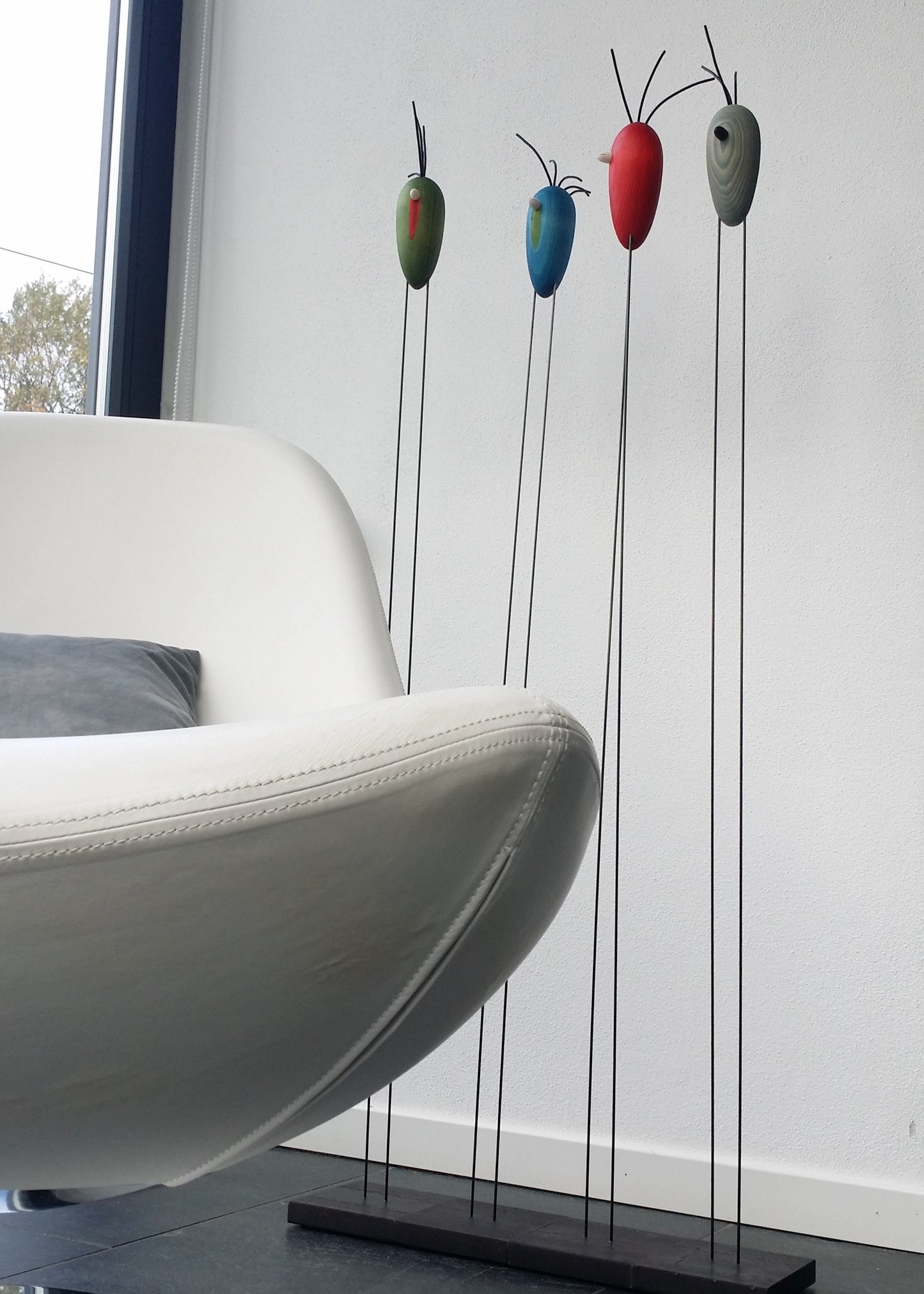 Strandhuhn Design | modernes Holzhuhn | Handmade