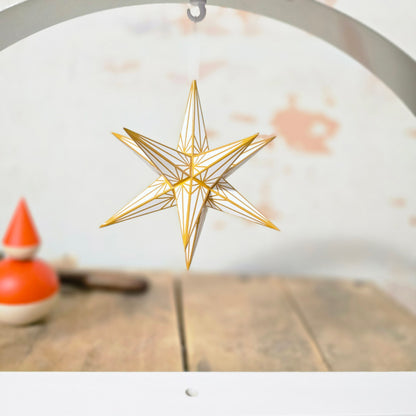 Spannungsbogen / Schwibbogen im Set mit Original Haßlauer Weihnachtsstern