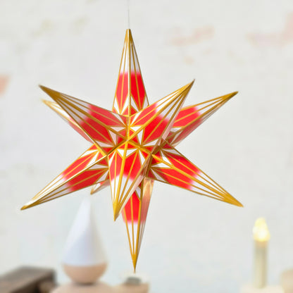 Spannungsbogen / Schwibbogen im Set mit Original Haßlauer Weihnachtsstern