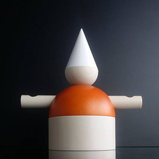 Harlekin , Armleuchter | flexible Dekofiguren im Bauhaus-Stil | Cultform-Design