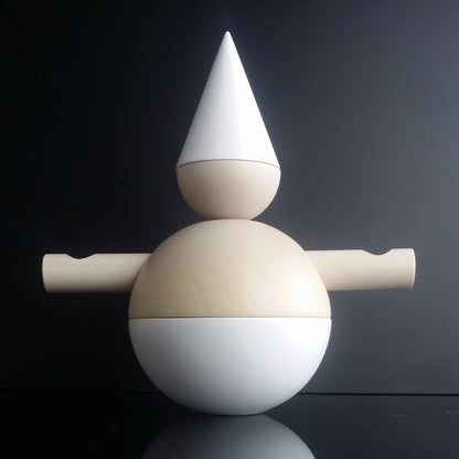 Harlequin, candelabra | flexible decorative figures in Bauhaus style | Cultform design