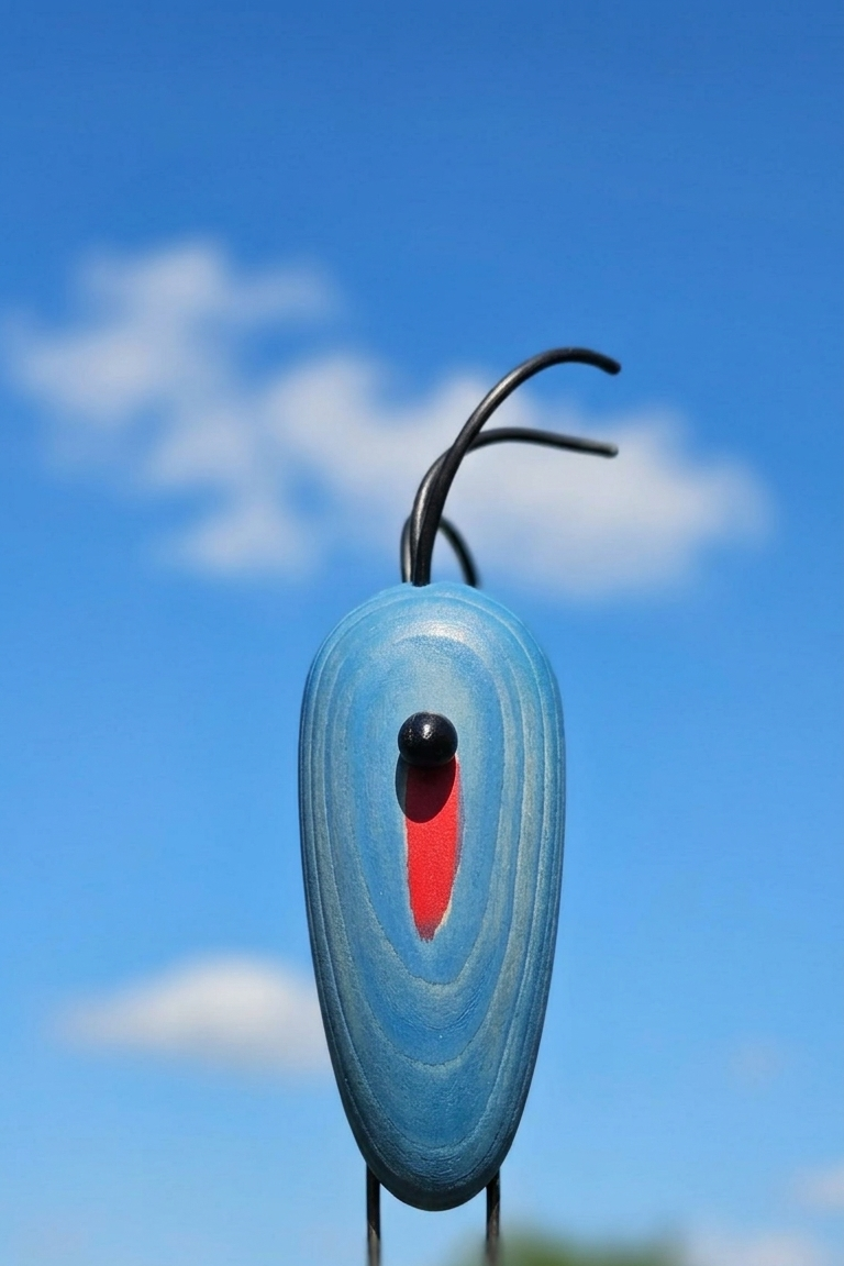 Strandhuhn Design | modernes Holzhuhn | Handmade