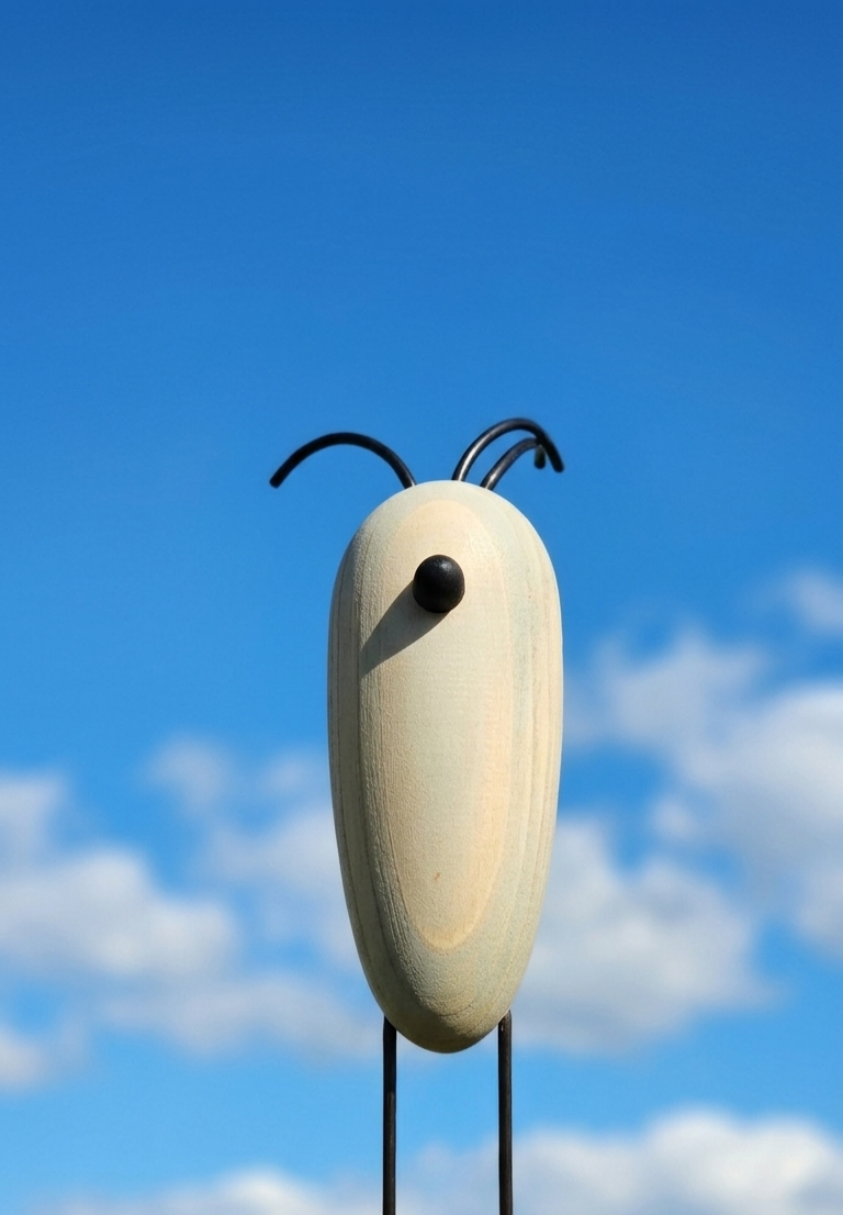 Strandhuhn Design | modernes Holzhuhn | Handmade