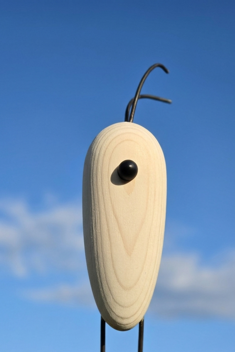 Strandhuhn Design | modernes Holzhuhn | Handmade