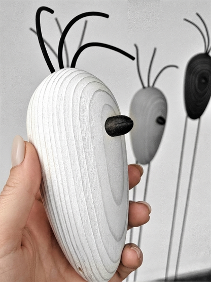 Strandhuhn Design | modernes Holzhuhn | Handmade