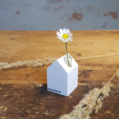 Gewächshaus S | Haus mit Reagenzglas als Vase