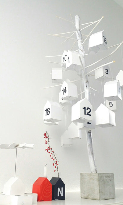 Calendario dell'avvento Casa Scatola 24