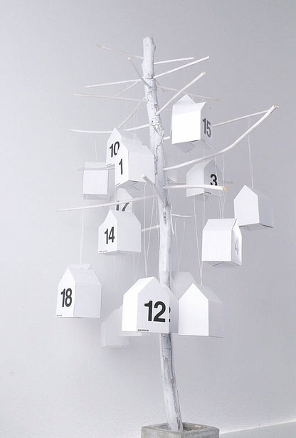 Calendario dell'avvento Casa Scatola 24