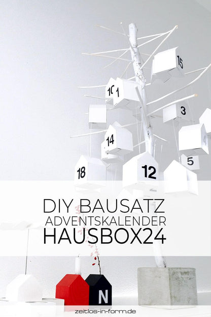 Calendario dell'avvento Casa Scatola 24