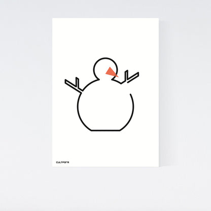 Postkartenset 10er minimal Weihnachten No. 1