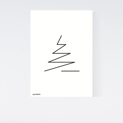 Postkartenset 10er minimal Weihnachten No. 1
