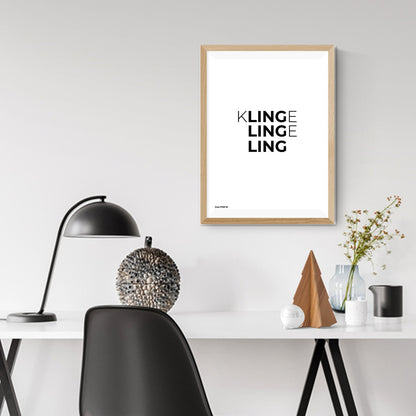 Grafik | Poster "Klingelingeling" Download
