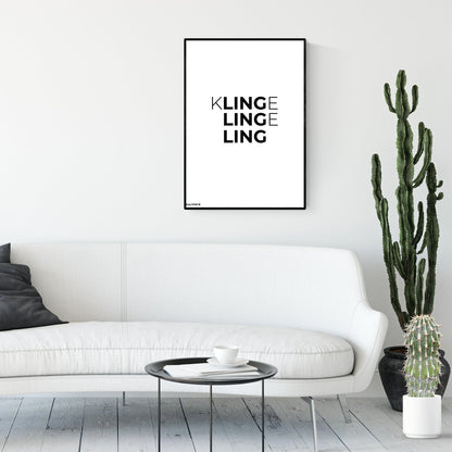 Grafik | Poster "Klingelingeling" Download