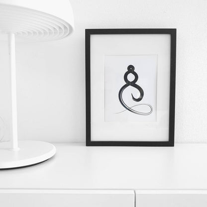 Druckgrafik "Meditation"