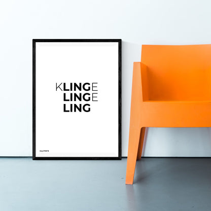 Grafik | Poster "Klingelingeling" Download