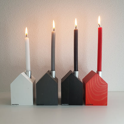 Corona dell'Avvento casa | 4x Casa delle candele M
