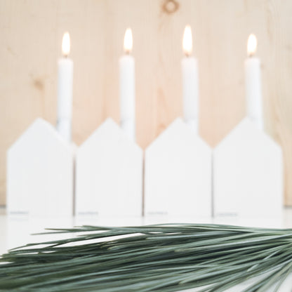 Corona dell'Avvento casa | 4x Casa delle candele M