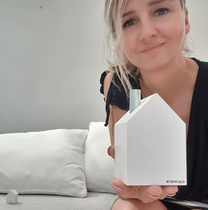 Case Set M di 5 | Città fatta di piramide, casa dell'incenso, casa delle candele, governante, casa dei fiori | diverse combinazioni di colori