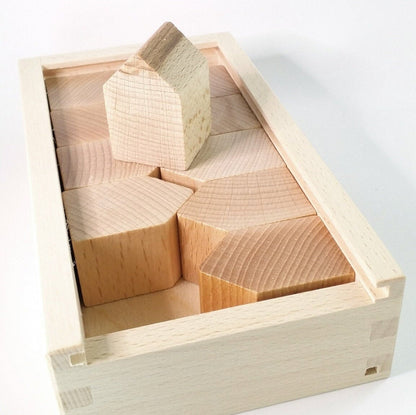 Blocchi da costruzione S costruzione (blocchi) case | Set da 10 | Case decorative