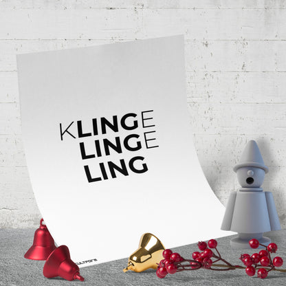 Grafik | Poster "Klingelingeling" Download