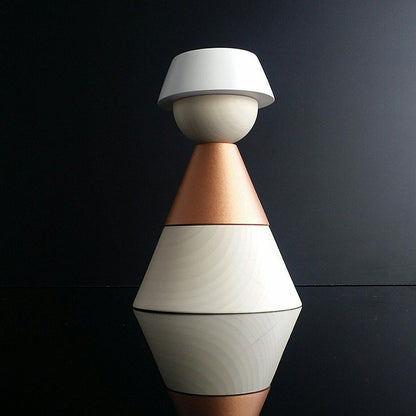 König + Königin, Stereotypen 2er Set | flexible Dekofiguren im Bauhaus-Stil | Cultform-Design