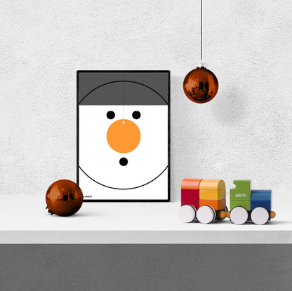 Scarica la grafica natalizia Rudolph Santa Snowman set di 3